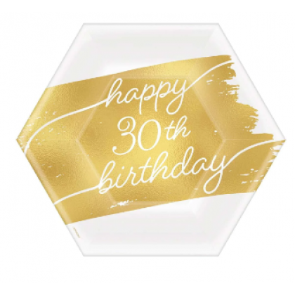 GOLDEN AGE BDAY 30TH - 7" PLATE