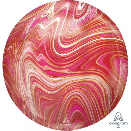 G20 15" Red & Pink Marblez™ Orbz®