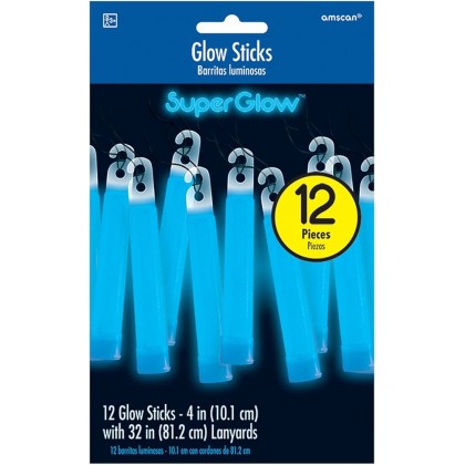 4" Glow Stick - Blue