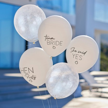 Balloons - Confetti Mixed Pack - Hen Party