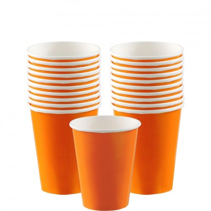 Paper Cup 9oz Orange Peel