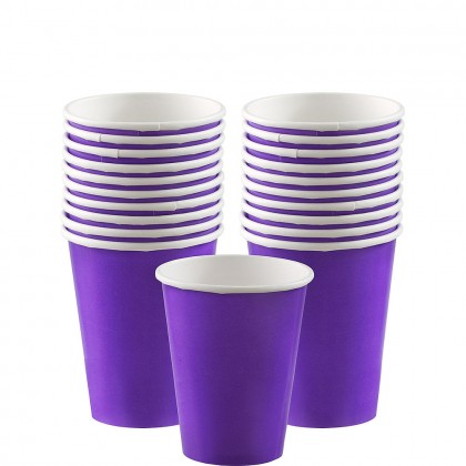 Paper Cup 9oz New Purple