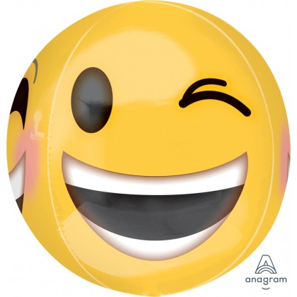 G20 15" Winking Emoticon Orbz™ XL™