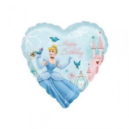S60 17" Cinderella Garden Happy Birthday Standard XL®