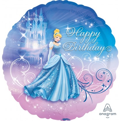 S60 17" Cinderella™ Happy Birthday Standard XL®