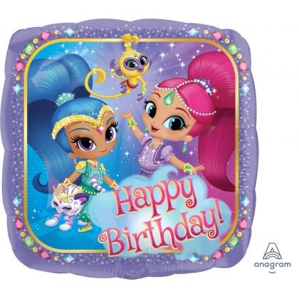 S60 17" Shimmer & SHine Happy Birthday Standard HX®