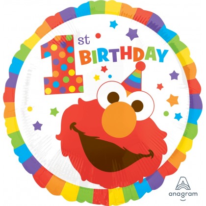 S60 17" Sesame Street™ 1st Birthday