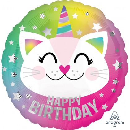 S40 17" Birthday Caticorn Standard HX®