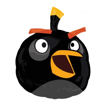 P38 24" Angry Birds-Black Bird SuperShape™ XL®