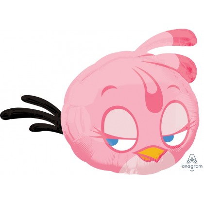 P38 27" Angry Birds-Pink Bird SuperShape™ XL®