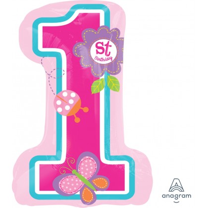 P30 28" Sweet Birthday Girl SuperShape™ XL®