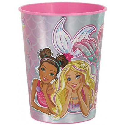 Barbie Mermaid Metallic Favor Cup - Plastic