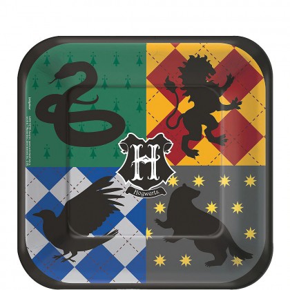Harry Potter™ Square Plates 7 in