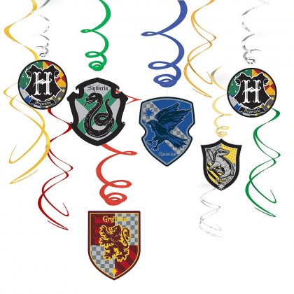 Harry Potter ™ Value Pack Swirl Decorations