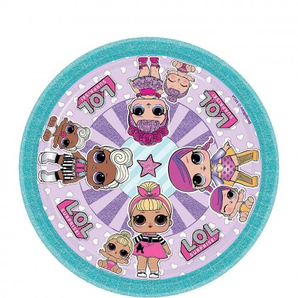 LOL Surprise™  Round plates 7 in