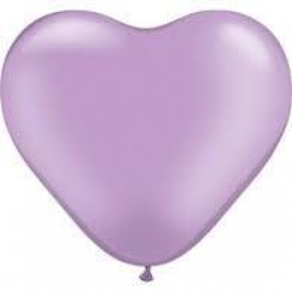 KDI 12" STD Lavender Heart Shape - F