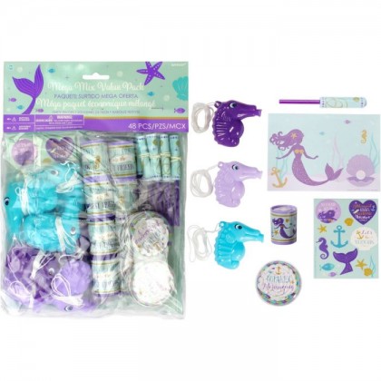 Mermaid Wishes Mega Mix Value Pack Favors