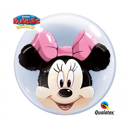 Q 22" Disney Minnie DoubleBubble Balloon