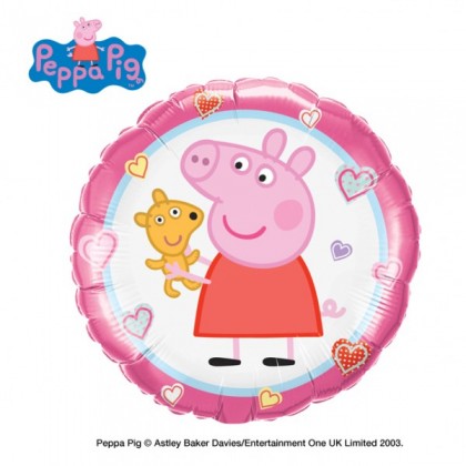 Q 18" Peppa Pig With Ted