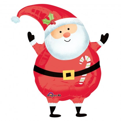 S60 17" Joyful Santa Junior Shape XL®