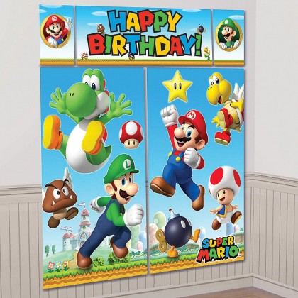 Super Mario Brothers™ Scene Setters® w/Props