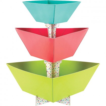 Sweets & Treats 3 Tier Candy Bowls  Cardboard