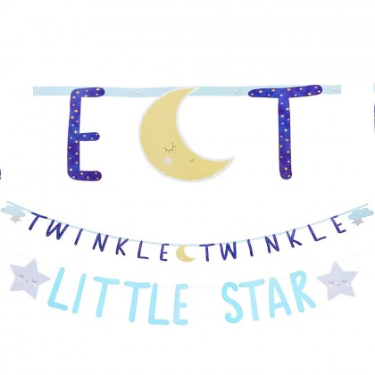 Twinkle Little Star Jumbo Letter Banner Kit