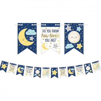 Twinkle Little Star Pennant Banner