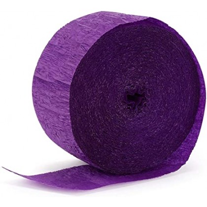 Crepe Streamer - New Purple