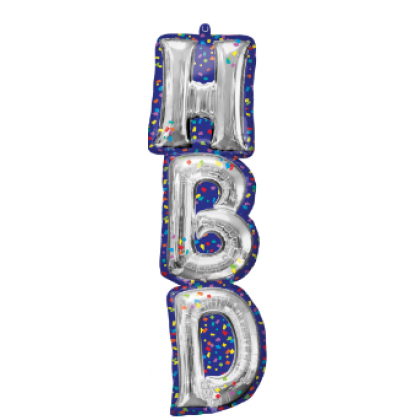 LRG SHPI XL HBD BALLOON LETTERS