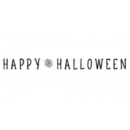 Letter Banner Happy Halloween Paper 180 x 15 cm