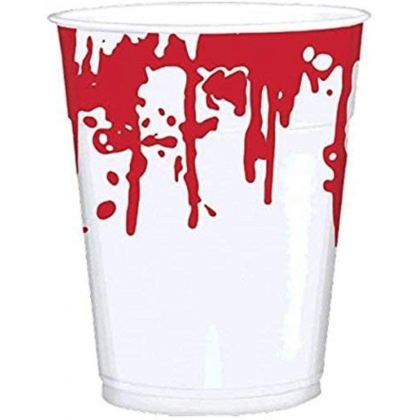 Blood Splattered Printed Cups