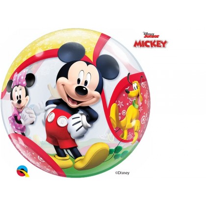 Q 22" Mickey And Friends Bubble Balloon