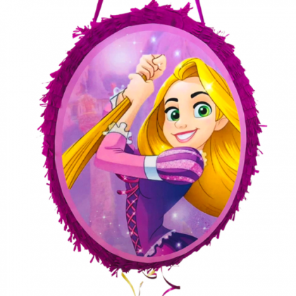 Disney Rapunzel Dream Big Mirror Licensed Outline Piñata
