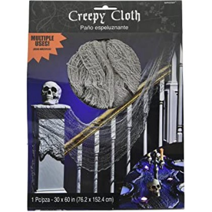 Halloween Creepy Cloth - Gray