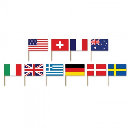 International Flag Picks