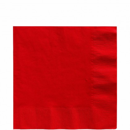 Luncheon Napkins Apple Red