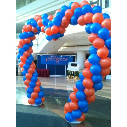 Heart Shaped Balloon Arch