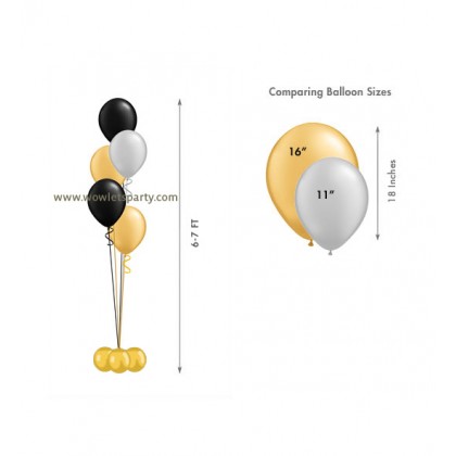 Balloon Centrepiece (5 Latex)
