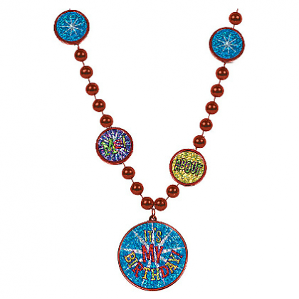 Birthday Fever Party Bead Necklace