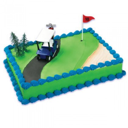 Golf Cart Cake Kit