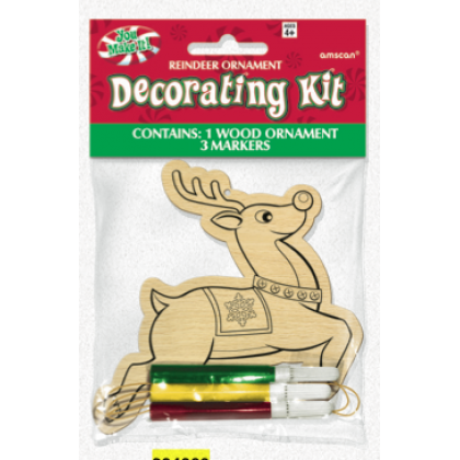 Reindeer Wood Ornament Kits
