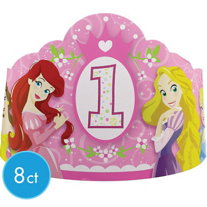 Disney© Princess 1st Birthday Tiara - Paper