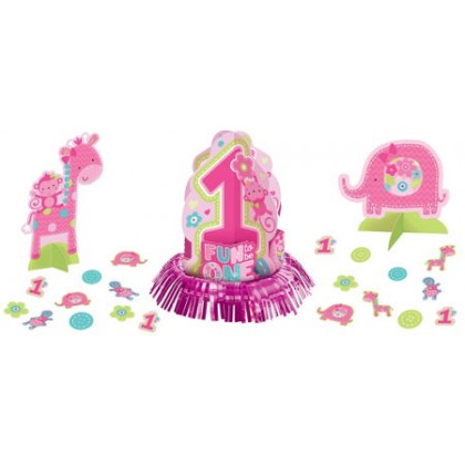 "One" Wild Girl Table Decorating Kit