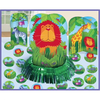 Jungle Animals Table Decorating Kit