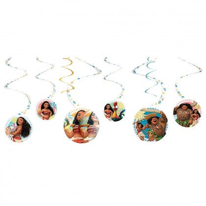 Disney Moana Spiral Decorations