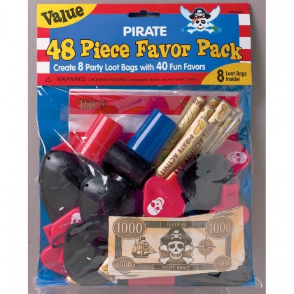 Pirate's Treasure Mega Mix Value Pack Favors