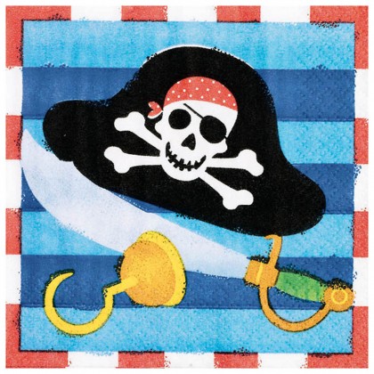 Pirate's Treasure Beverage Napkins