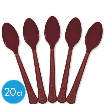 Plastic Spoons - Berry