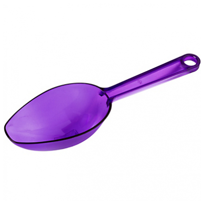 6 1/2" Scoop - Colors Plastic - New Purple